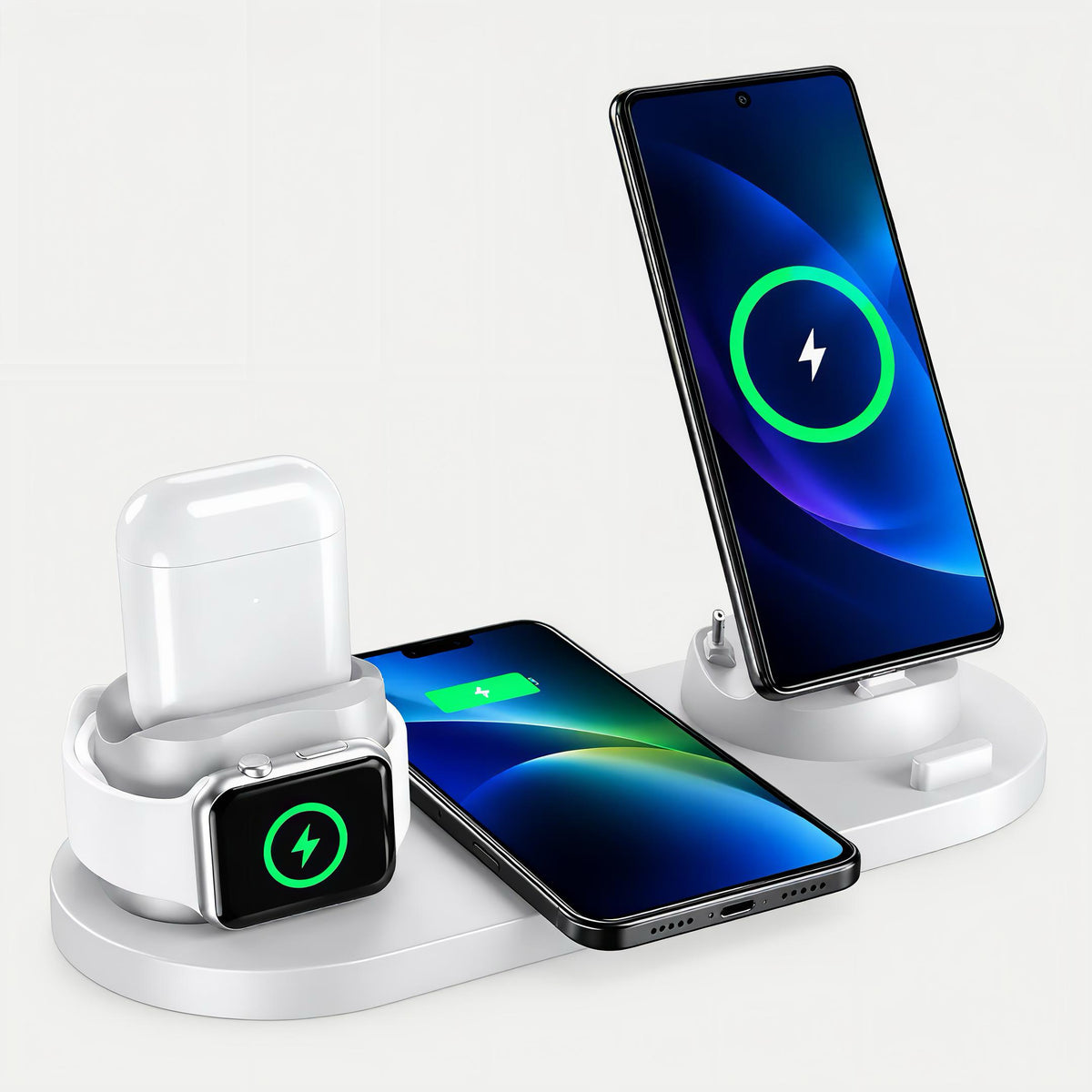 OmniCharge™ 6-in-1 Fast Wireless Charging Station