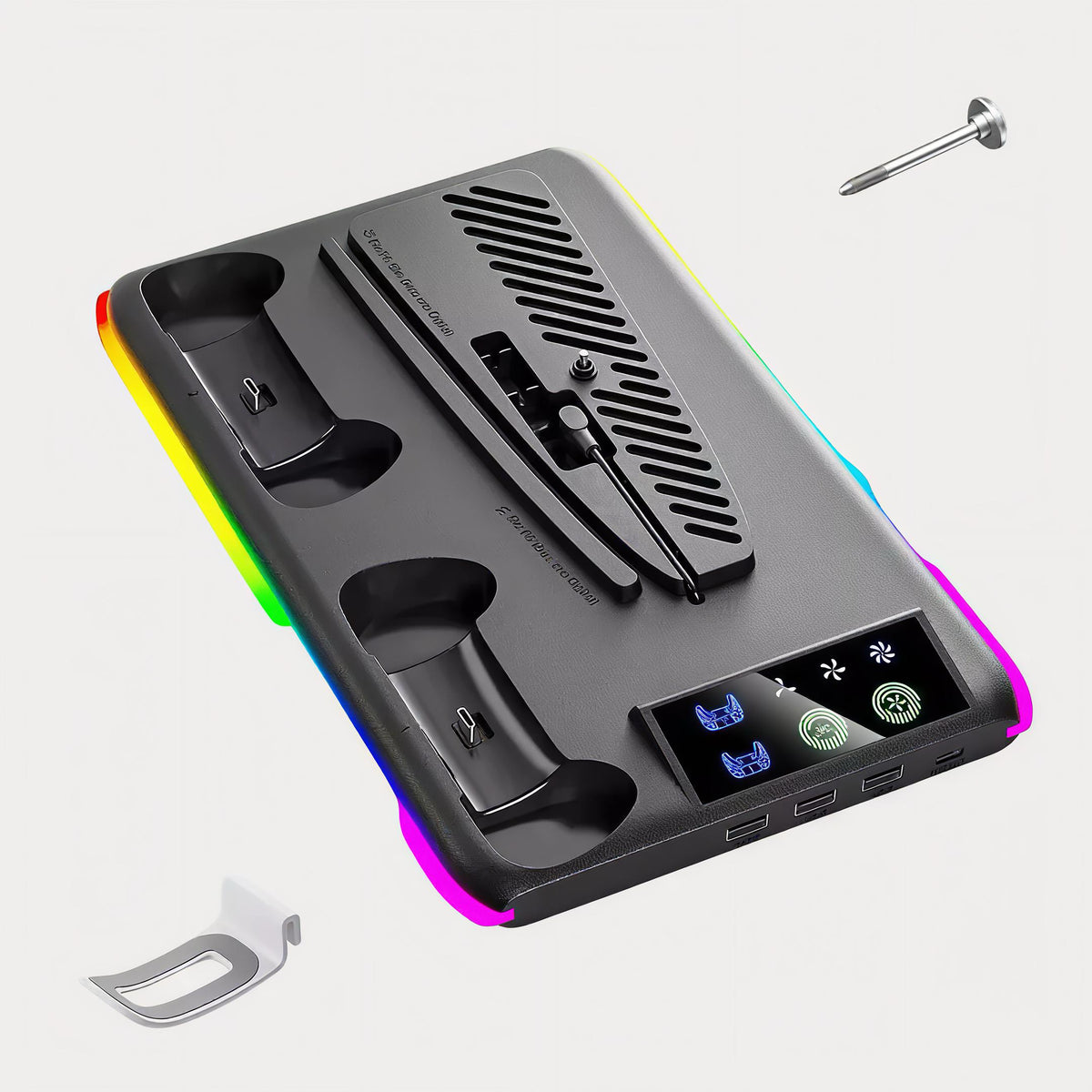 PS5 Pro/Slim Vertical Cooling Fan Stand