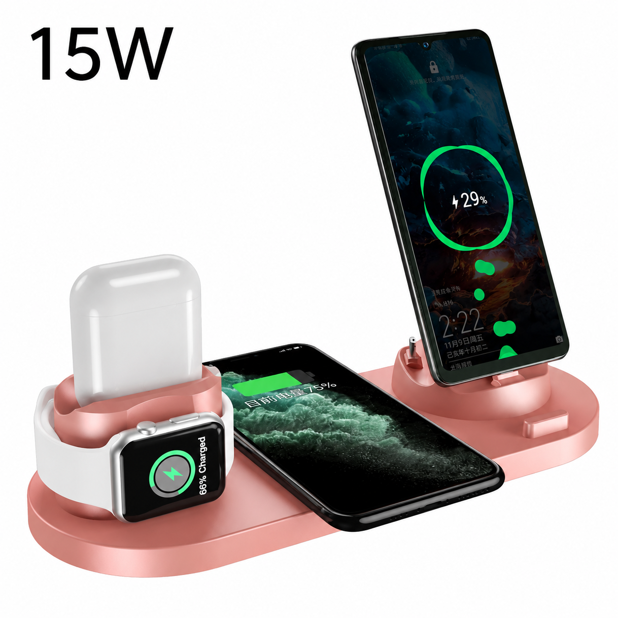 OmniCharge™ 6-in-1 Fast Wireless Charging Station