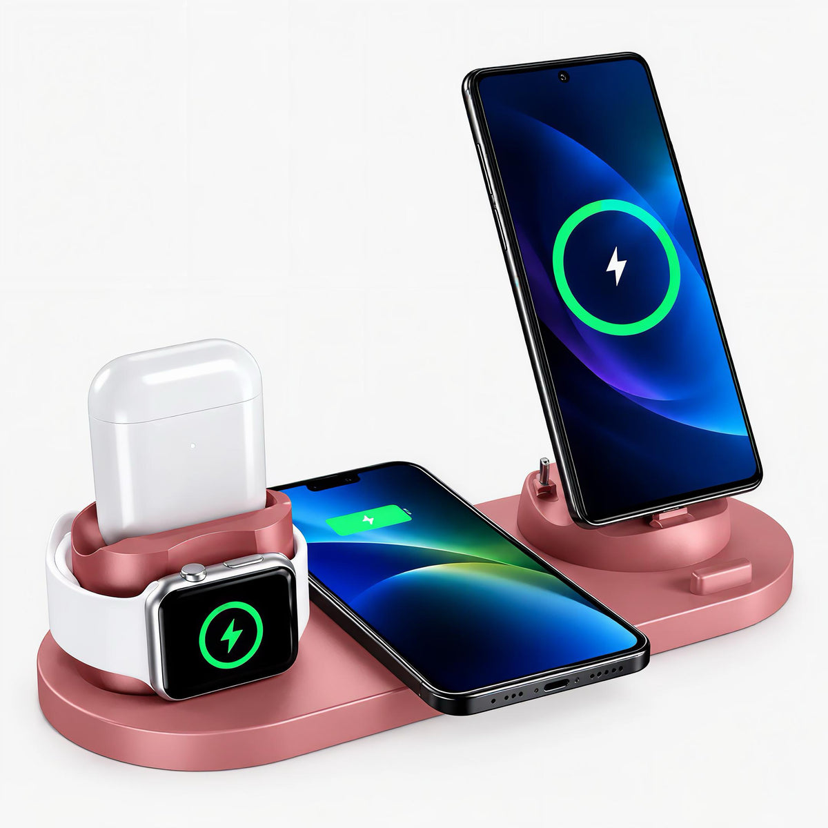 OmniCharge™ 6-in-1 Fast Wireless Charging Station